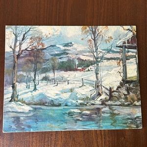 Fine Art Print Mountain Retreat by Shumaker # 407 11”x14”